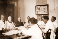 Фотокопия  2017 года. «Конференция врачей. 1939 г.».